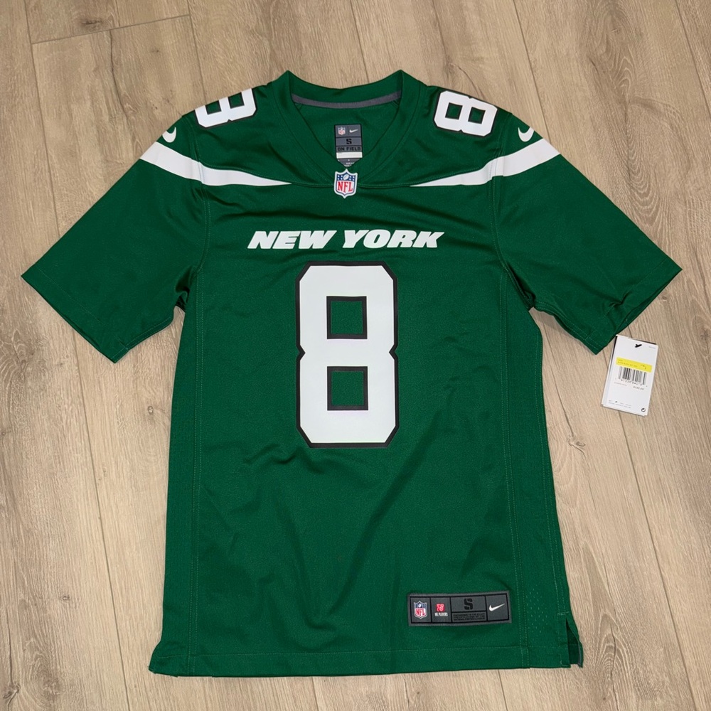 Nike NFL “On Field” Aaron Rodger’s New York Jets jersey #8 Men’s small MSRP $130